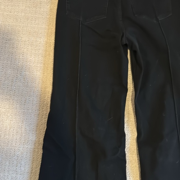 J crew pintuck trouser jeans, black, sz 31 - Picture 7 of 9